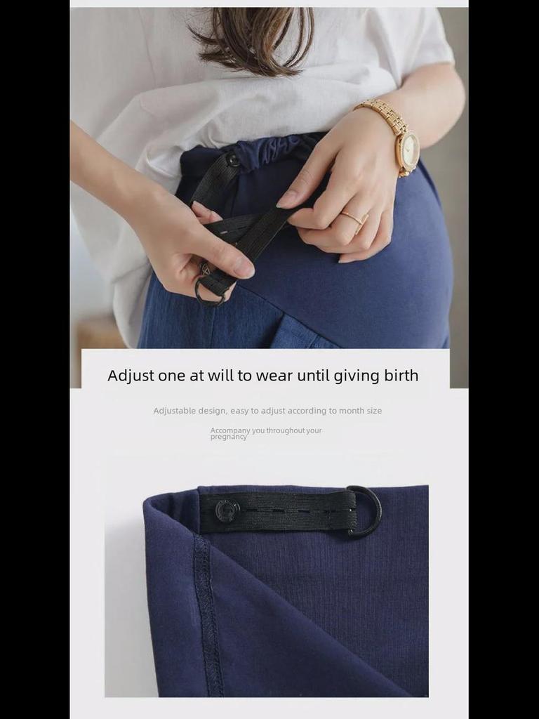 Летние леггинсы свободного кроя для беременных длиной три четверти: Модные повседневные шорты