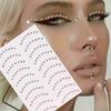 Disposable Tattoo Stickers Face Jewelry Color Crystal Diamond DIY Eyes Face Body Waterproof Makeup Decorations Rhinesto