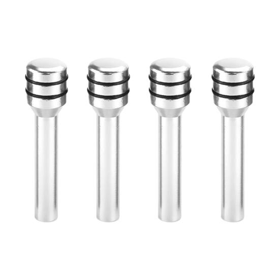 4 шт., защелка для двери автомобиля из алюминиевого сплава, антидеформированные ручки для замка двери автомобиля, внутренние замки для внутренней двери, штифты для интерьера