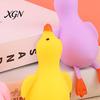 Anxiety Relief Duck Toy Mini Squeeze Lying Sensory Slow Rising Animal Stress Ball School Office Desk Fidget