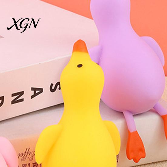 Anxiety Relief Duck Toy Mini Squeeze Lying Sensory Slow Rising Animal Stress Ball School Office Desk Fidget