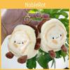 Short Plush Adorable Meat Bun Keyring Creative Doll Soft Toy For Unique Bag Hangers