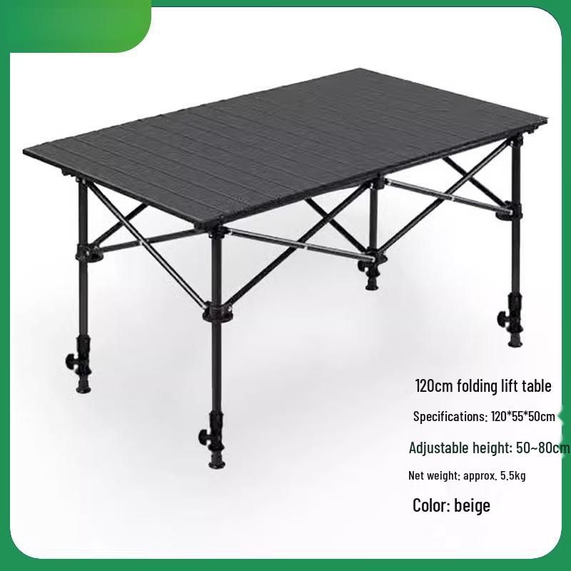 ZISIZ Outdoor Portable Folding Camping Table