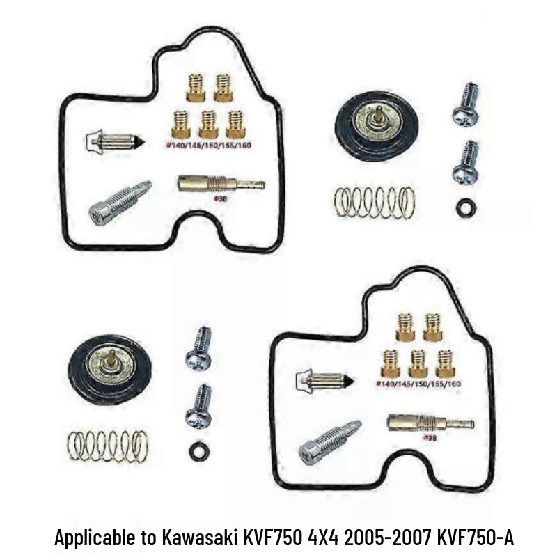 Ремонтный комплект карбюратора Kawasaki KVF750 4x4 (2005-2007)