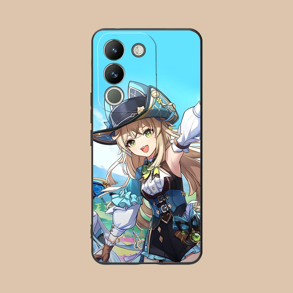 Игровой чехол GI Kirara для мобильного телефона VIVO Y77 76 75 74 73 72 58 56 55 51 50 38 36 Y19 Y18 Y03 Y01 5G с цветной печатью