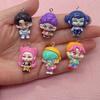 10Pcs Cartoon Resin Kpop Demon Hunters Charm Pendants Diy Earrings Necklaces Bracelet Jewelry Accessories Making Supplies