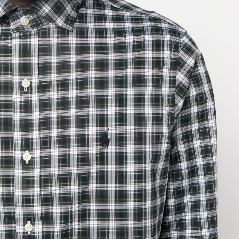 Polo Ralph Lauren Хлопковая рубашка с мотивом пони Polo 712922571-001