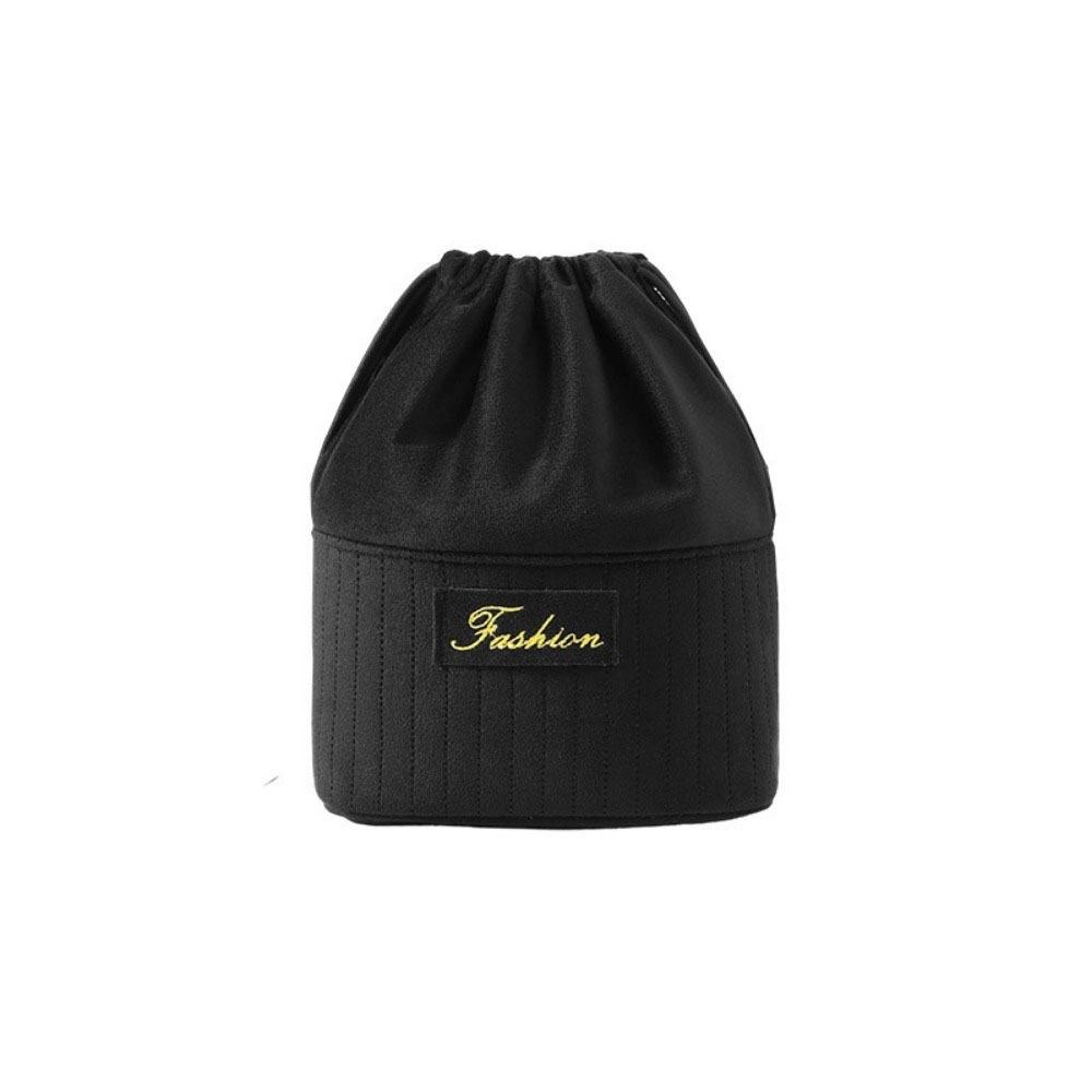 Large Capacity Cosmetic Bag Lightweight Washroom Storage Bag Drawstring Makeup Bag Travel Use