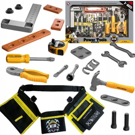 Little Handyman Tool Set Tool Belt Hammer Screwdriver Tape Measure