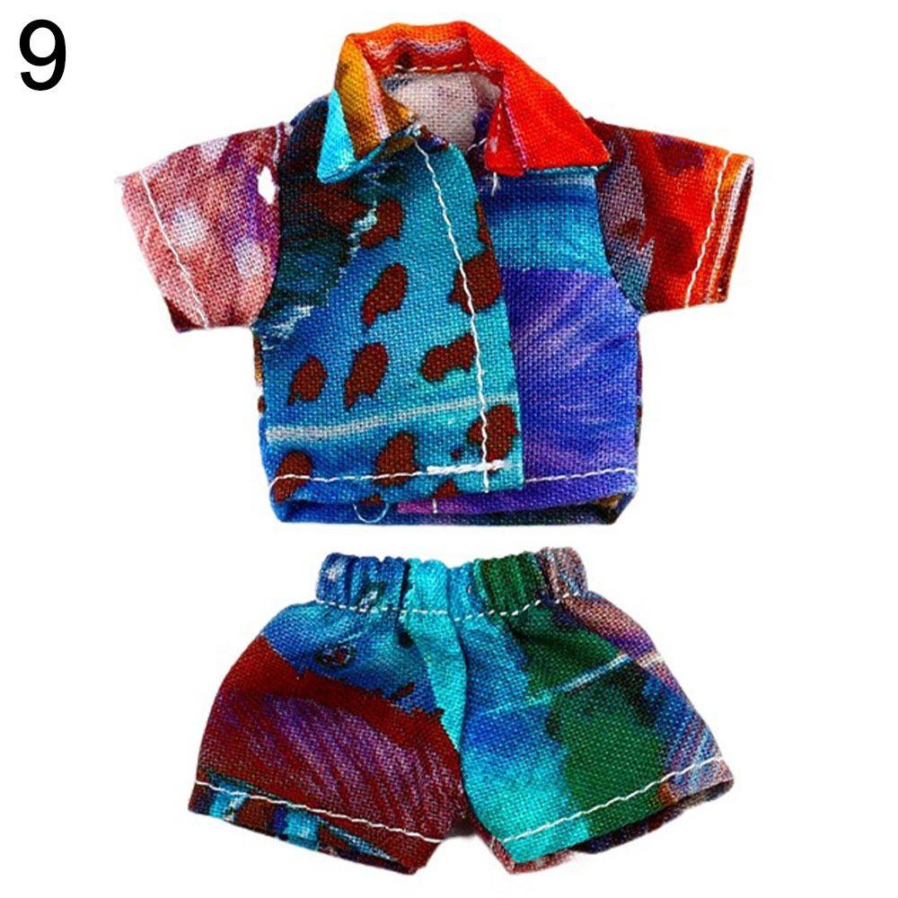 Кукольная одежда для ob11 Повседневная одежда Рубашки Кукольная одежда Футболка для кукол Топы Летняя футболка Шорты