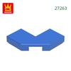283 шт./лот 2x2 Угловой блок Moc Hue Аксессуары Совместимый с 27263 Кирпич DIY Детская игрушка Детали сборки