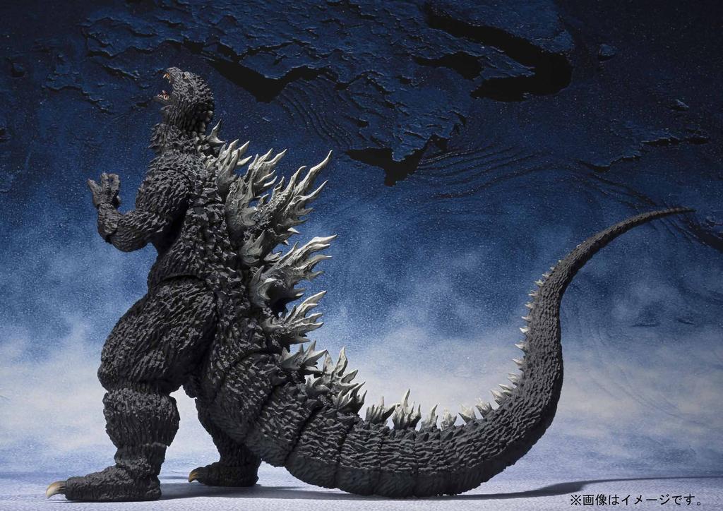 TAMASHII NATIONS Годзилла x Мехагодзилла Годзилла Приблизительно 155 мм ПВХ АБС Окрашенная Подвижная Фигурка S.H.MonsterArts (2002) &