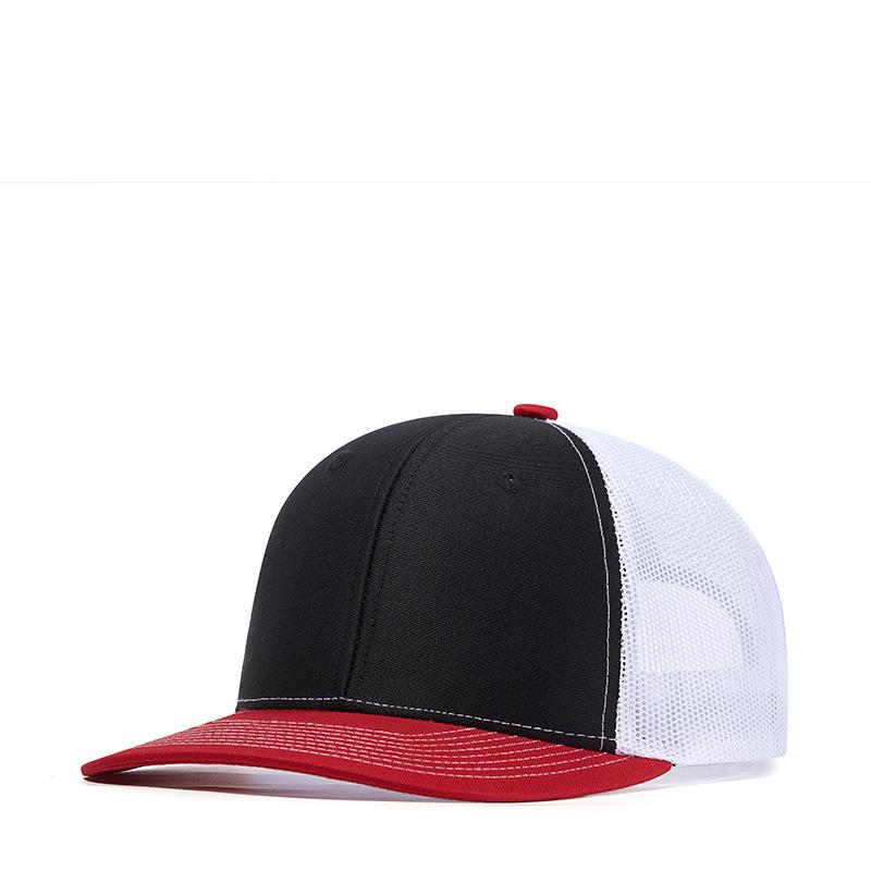 Custom Logo Animal Hunting Leather Patch Mesh Snapback Richardson 112 Trucker Hats Caps Duck Camo Trucker Hats