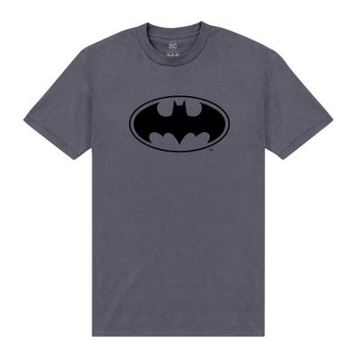 Batman Футболка с монохромным логотипом унисекс для взрослых