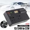 High Power Car Inverter DC 12V/24V To AC 220V Car Converter Socket Portable Power Adapter