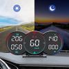Информация о вождении автомобиля HUD спидометр с подсветкой, дисплей с указанием скорости, GPS-компас, сигнализация превышения скорости для грузовых автомобилей