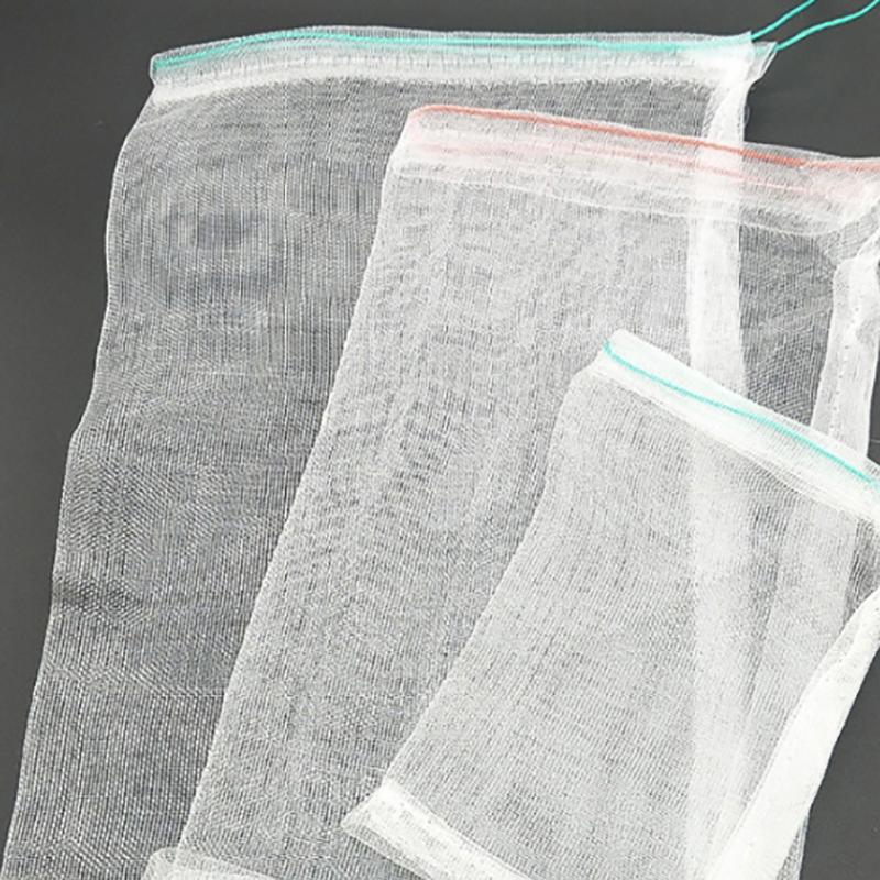 Сумка для защиты фруктов Сетка для защиты от птиц Устройство для борьбы с вредителями Посадка в саду Защита небольших деревьев Сумка-сетка с завязками