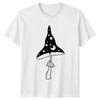 Mystical Mushroom Moon Fungi Nature TShirt Gift For Him And Her