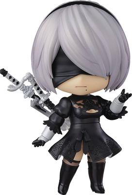 Nendoroid NieR Automata 2B 2 Тип пластиковая окрашенная подвижная фигурка перепродажа SE36790 [Yorha No. B] Немасштабируемый