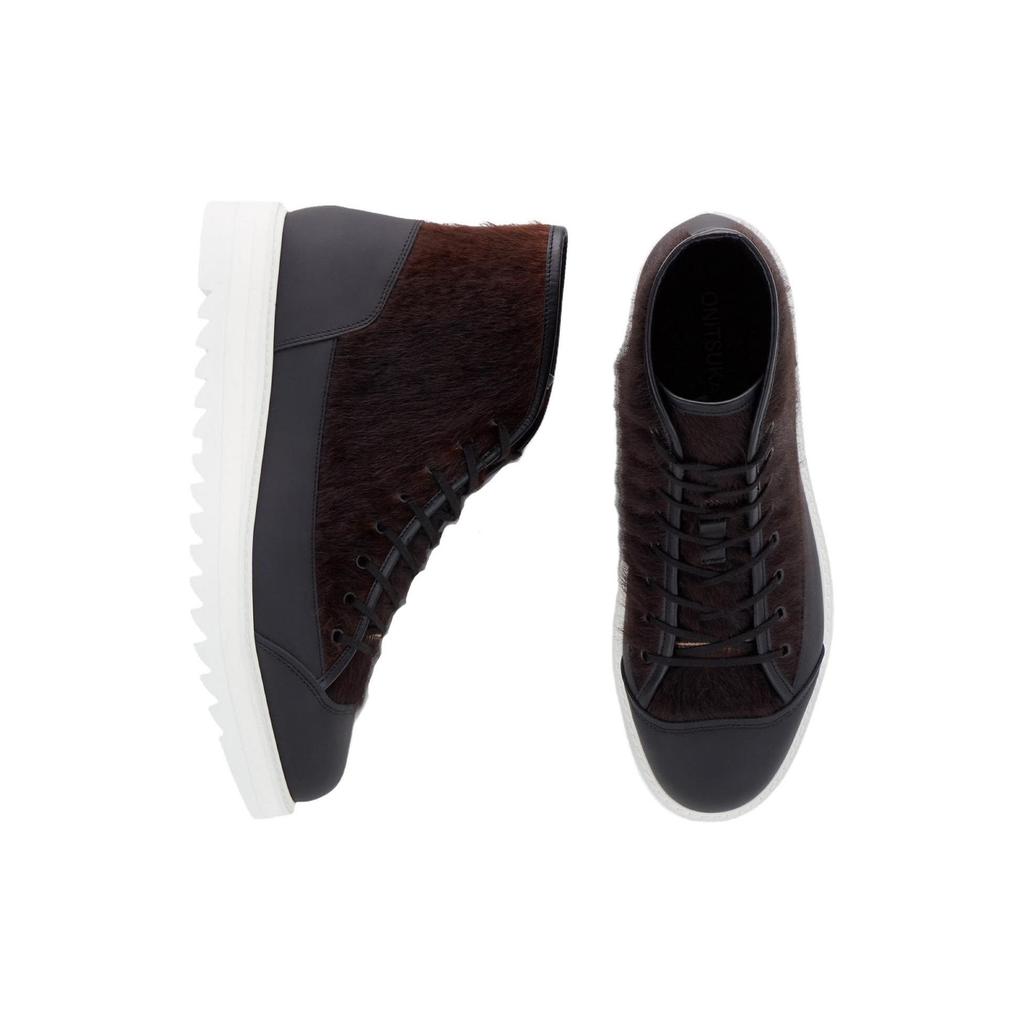 ONITSUKA TIGER Blucher Mt Удобные Универсальные Амортизирующие Нескользящие Износостойкие Высокие Повседневные Ботинки Унисекс Повседневная Обувь 1183A777-001