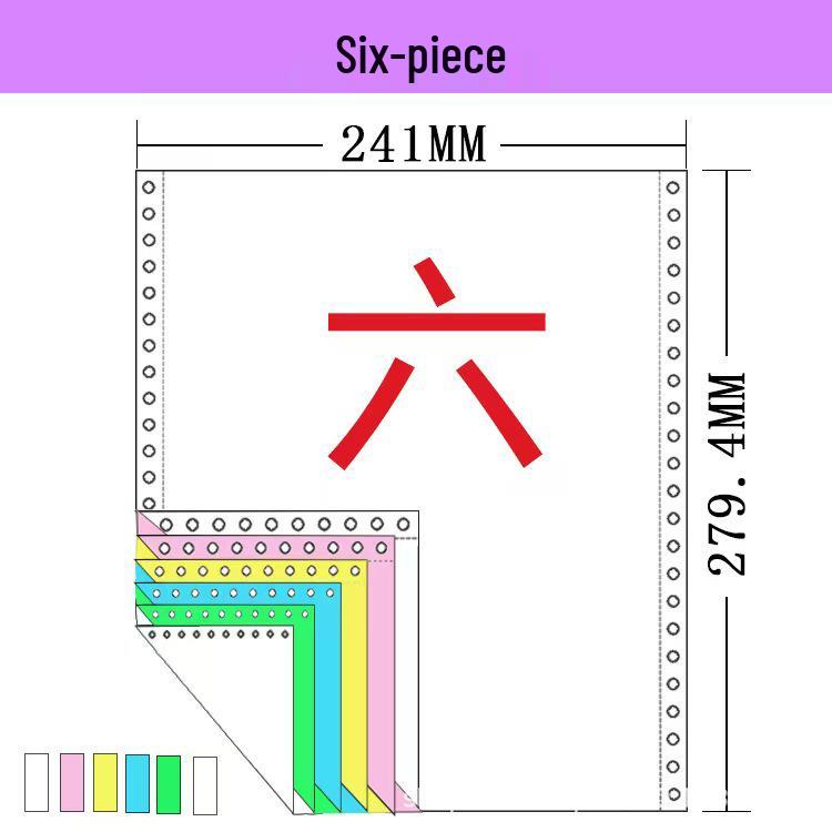 241-Pin Dot Matrix Printer Paper: Triplicate, Two-Part, Four-Part & Five-Part Invoices/Delivery Notes