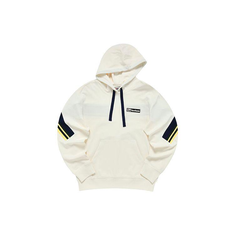 Fila Fusion Свитшот в стиле Color Block с полосками, вязаный, женский, цвет Мальто-белый, T11W237204F-IV
