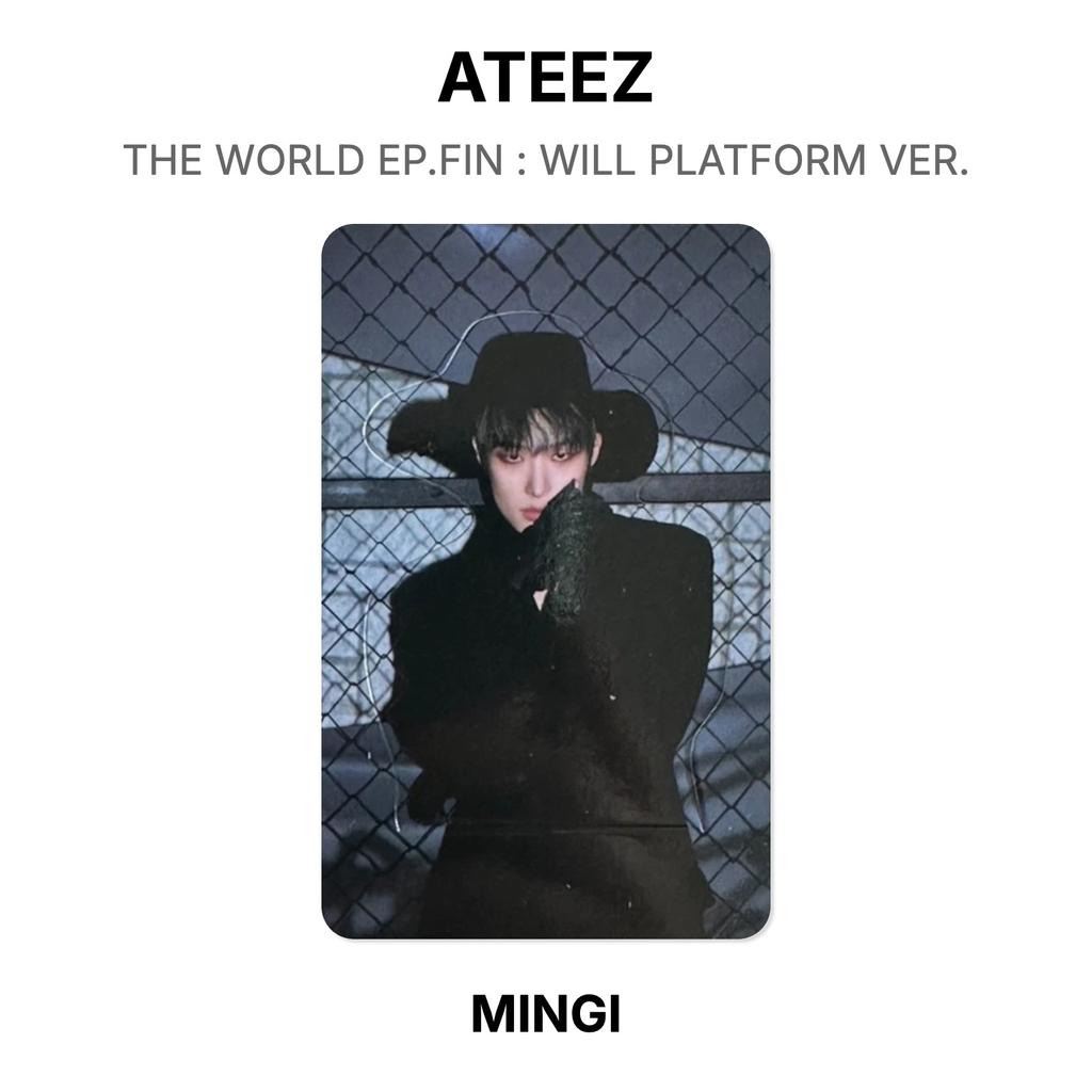 ATEEZ МИР EP.FIN : ВЕРСИЯ ПЛАТФОРМЫ WILL. Официальная фотокарта