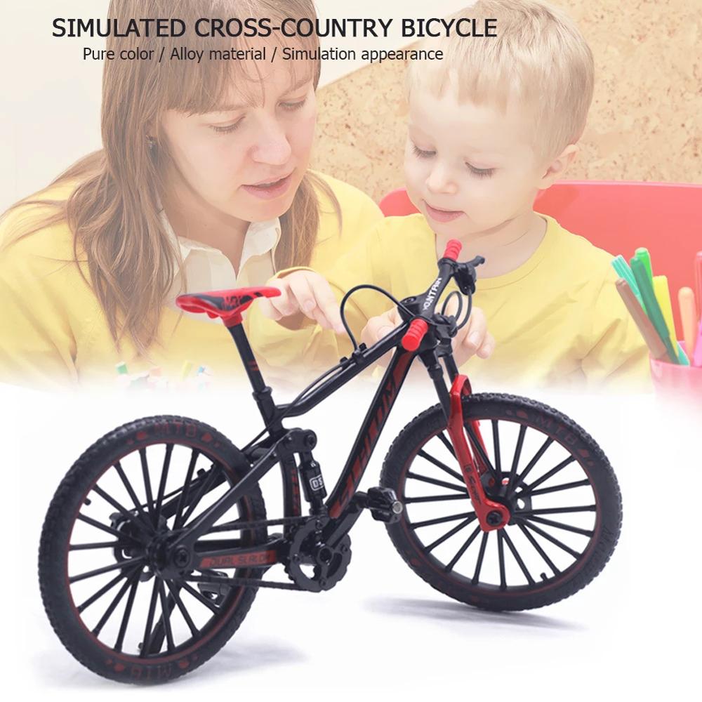 Metal Collection Toys Diecast Zinc Zinc Alloy Racing Bike Toy Mountain Bike Toy Bicycle Model Road Bike Model
