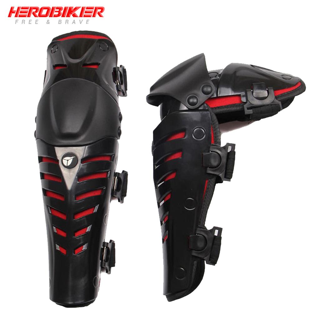 HEROBIKER Мотоциклетные наколенники Мотокросс Защитное снаряжение Наколенники для мотоциклиста Мото Мотоцикл Rodiller Наколенники Защита