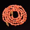 Натуральный оранжевый бирюзовый драгоценный камень необработанные гладкие бусы ожерелье 5-6 мм 17" UB-8434 UB-8434
