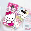 JZ23 Hello Kitty Прозрачный чехол для Samsung A04 A14 A23 M33 M53 Realme 10 9 C35 C55 VIVO Y02 X80 Infinix Hot 30 Note 11 Tecno Spark 8P Pro