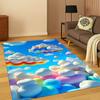 Красочный Радужный Облачный Мультяшный Ковер Коврик для Детской Игровой Комнаты Спальни Гостиной Дивана Кухни Декор Дверной Коврик, Игровой Нескользящий Коврик