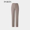 PORTS Women's Straight-Leg Wool Blend Trousers