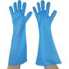 Tokyo Pack Embossed Gloves #50 Long Blue (Five-Strand) 50 Count Medium 45