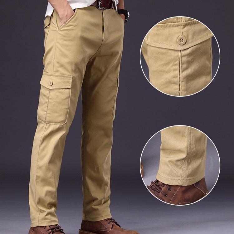 Повседневные мужские брюки с несколькими карманами, быстросохнущие спортивные брюки, дышащие длинные брюки для тренировок на открытом воздухе