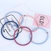 Basic  Lady Tie  Golden Ball    Hair Accessories Rubber Bands Ponytail Holder Elastic Hair Band