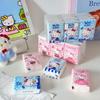 Sanrio Hello Kitty однотонные портативные салфетки, 9 штук