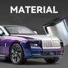 1/24 Rolls-Royce Spectre Alloy Scale Model Car Diecast Metal Miniature Car Sound and Light Collection Vehicle Детская игрушечная машинка в подарок