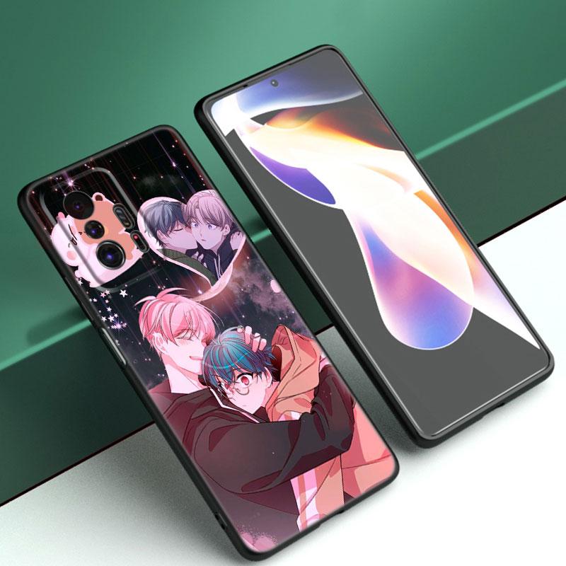 Чехол для телефона с изображением аниме Yaoi для Xiaomi Mi A2 8 9 SE Note 10 10T 11 12 Lite 9T 11T 12S 12T Pro A3 6X 12X, мягкий черный чехол из ТПУ