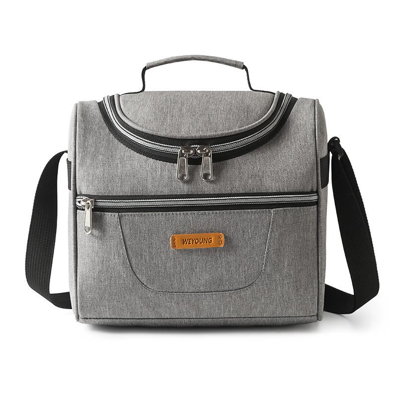 Новая Мода Однотонные Сумки-Тоут Холодильники для Женщин и Мужчин Школа Офис Портативные Наплечные Изоляционные Сумки для Ланча