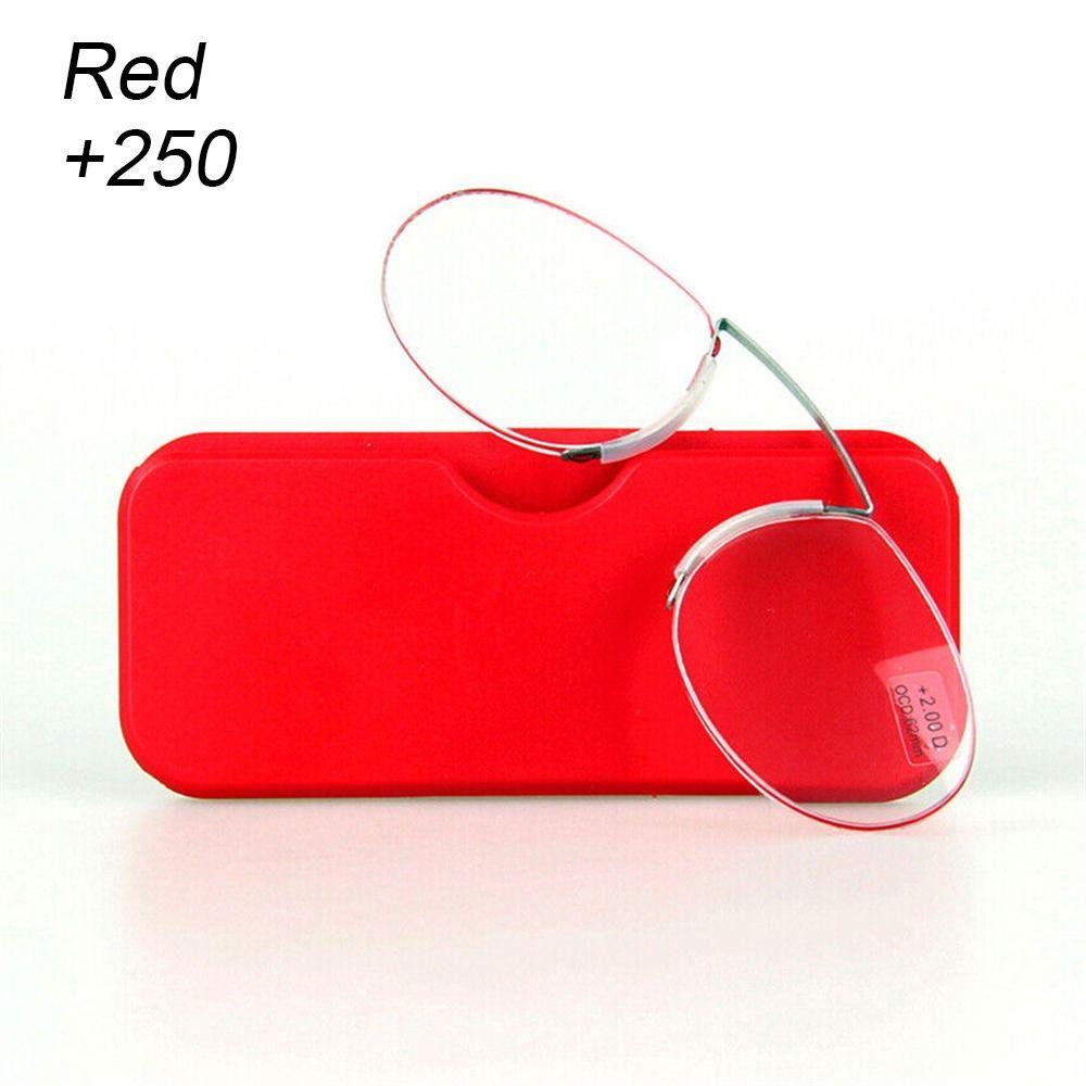 Ленивые очки, очки для чтения, зажим для носа, очки для дальнозоркости, мини-стойка для носа для мужчин и женщин