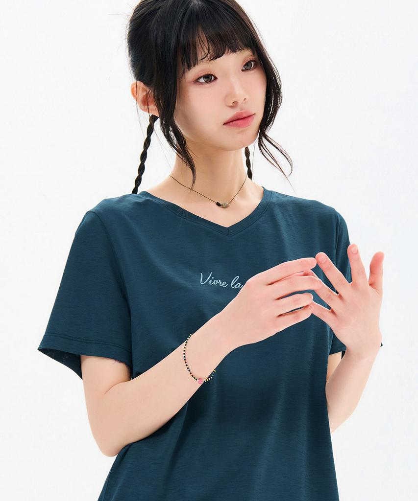 CHASECULT Women'S Ice V-Neck T-Shirt-Fbzg5855C0G
