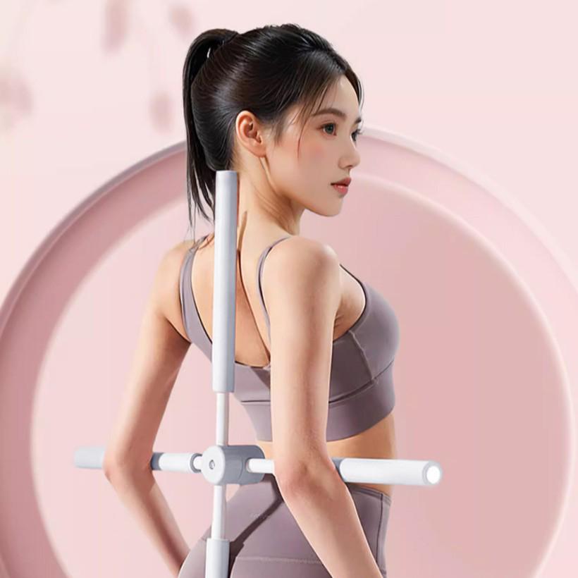 Йога-палка и корректор осанки для выравнивания плеч и спины - Подходит для взрослых и детей