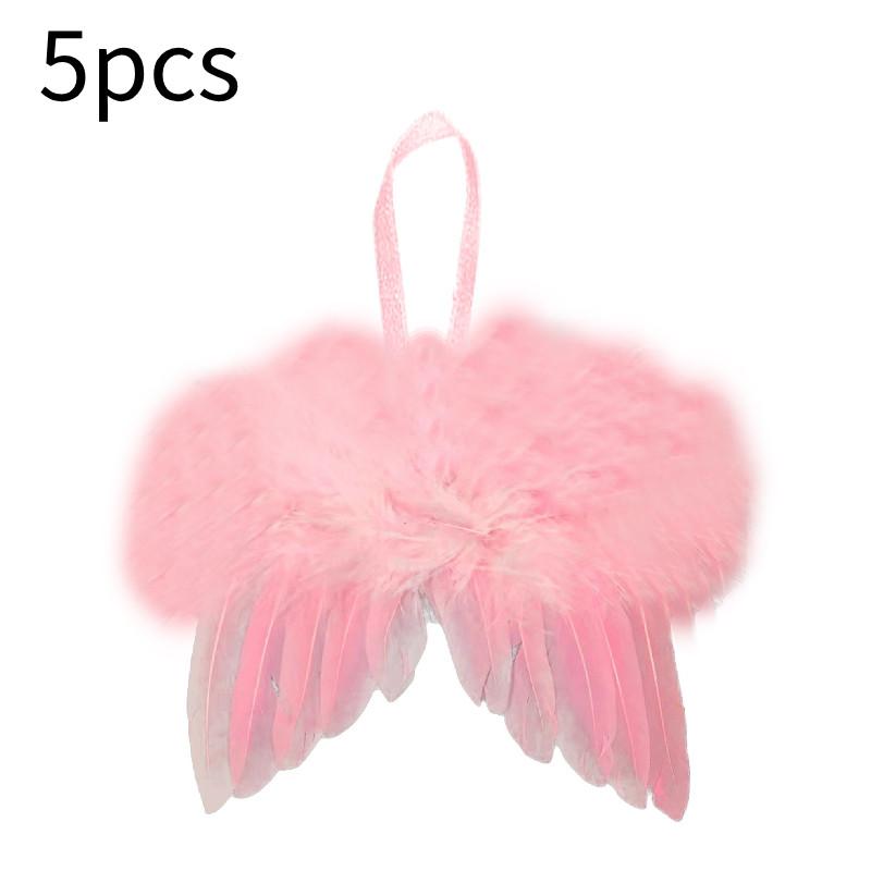 Мини Рождественская Елка Перьевые Крылья Декоративный Аксессуар Для Кукол Барби С Индивидуальными Цветами