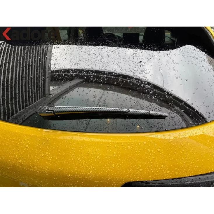 Rear Window Wiper Cover Trim For Honda HR-V 2024 ZR-V 2024 Carbon Car Tail Windsheild Arm Blade Frame Accessories
