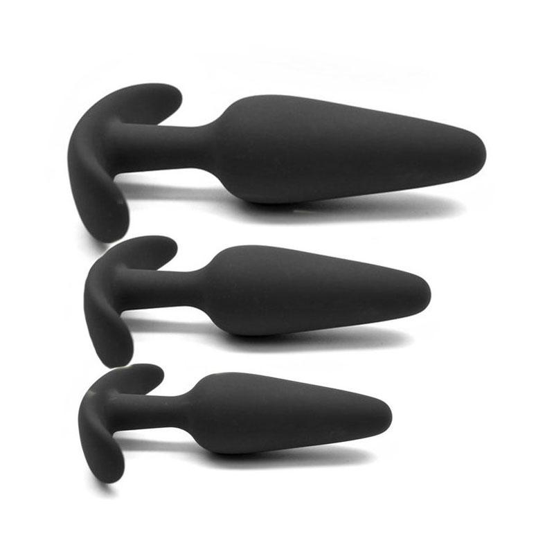 Силиконовая пробка Анальная пробка Анальная пробка Расширитель Дилдо Массажер простаты Игры для взрослых Сексуальные игрушки для мужчин Женщин Пар Женский секс-шоп