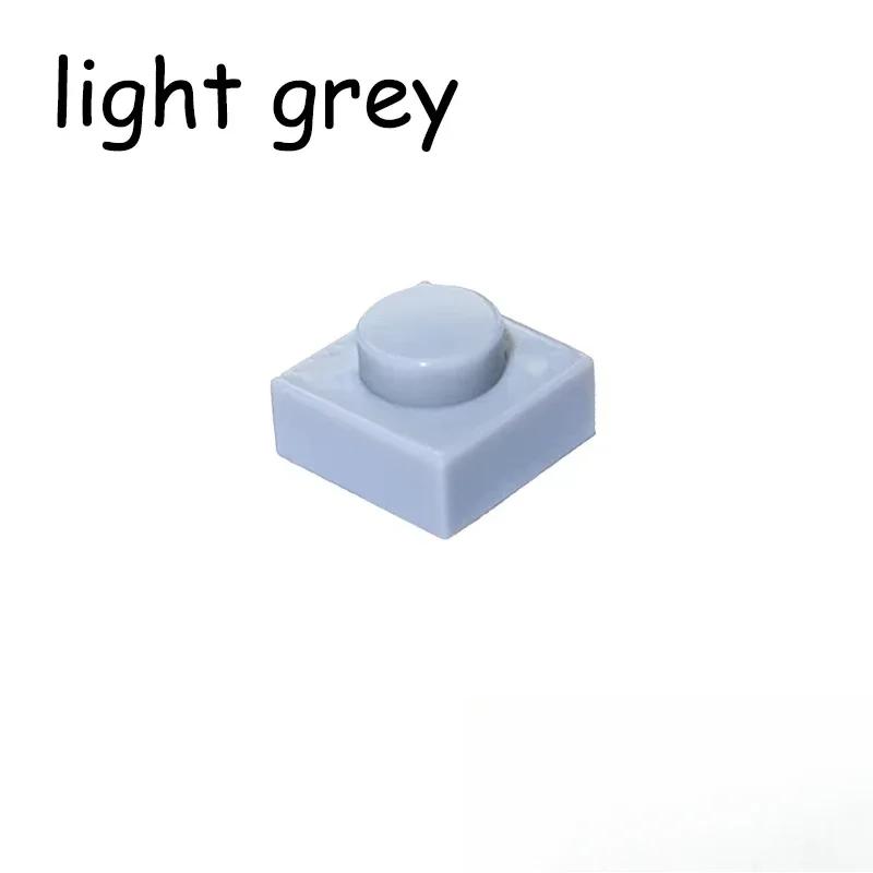 3024 1x1 Dot 1*1 Thin Plate MOC Assemble Particles DO IT YOURSELF 250/500PCS Construction Bricks Figures Blocks Learning Creativity Toy