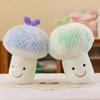 16-28CM Fruit Vegetable Plush Toy Cute Soft Watermelon Pineapple Banana Strawberry Mango Carrot Children's Christmas Gift