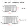 Film Windscreen Visor Front Windshield Sunshade UV Protection Curtain Car Sun Shade Cover