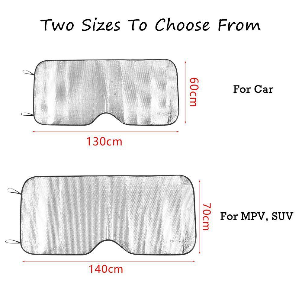 Film Windscreen Visor Front Windshield Sunshade UV Protection Curtain Car Sun Shade Cover